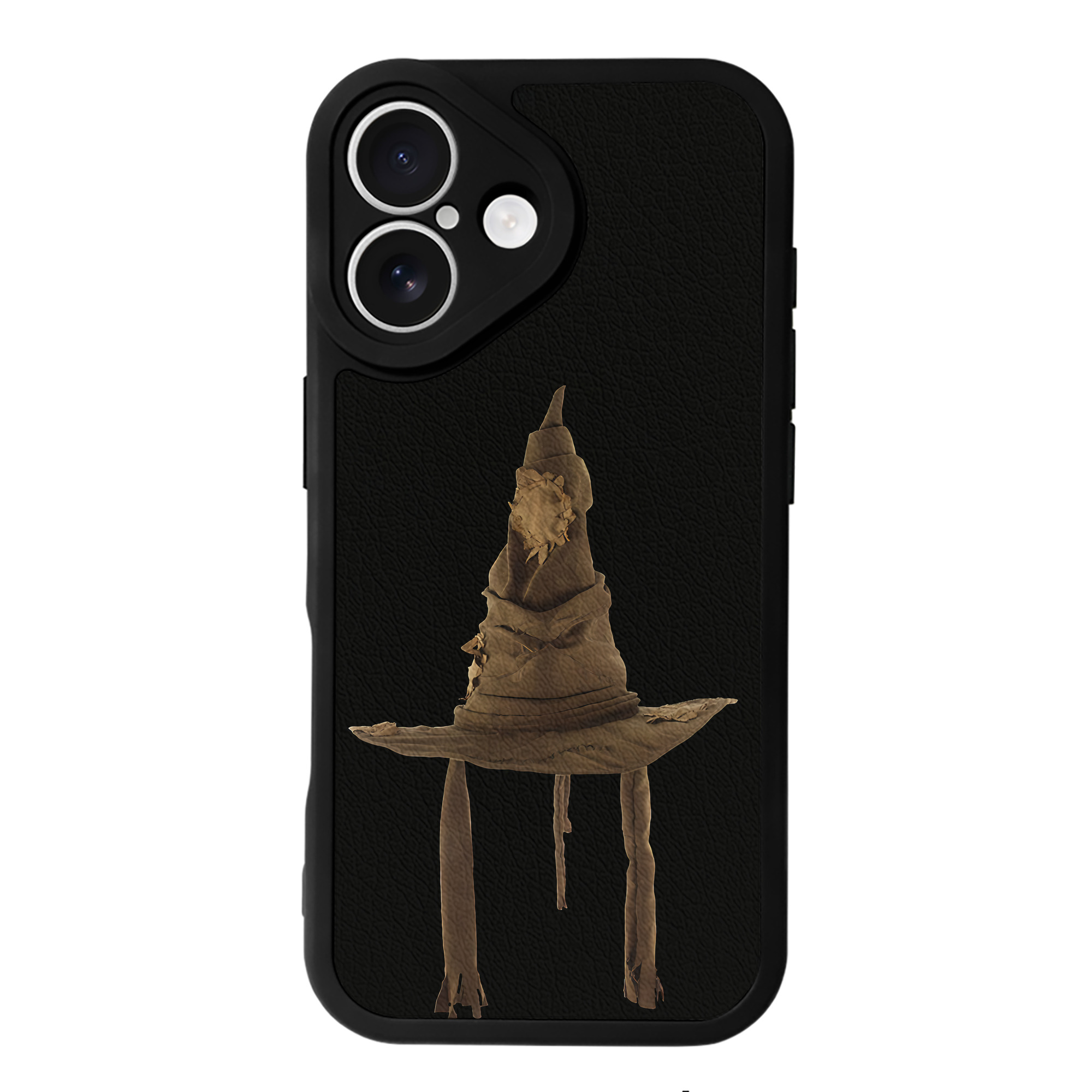 （画像用） Harry Potter ハリー・ポッターシリーズ 【iPhone 16シリーズ対応】シリコンスマホケース（レザー調） 材質：シリコン
